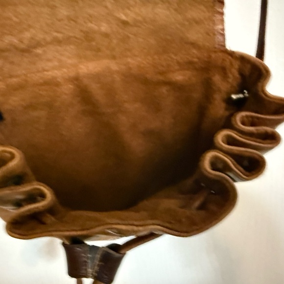 Brown Leather Crossbody Bag - Picture 7 of 8